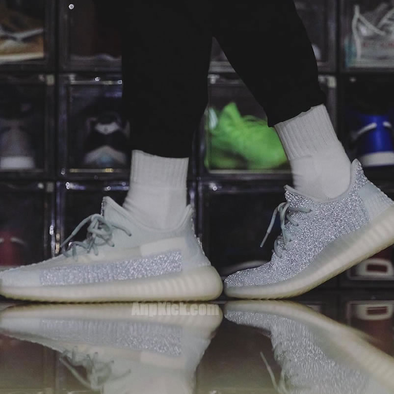 Adidas Yeezy Boost 350 V2 Cloud White On Feet Reflective Release Date Fw5317 (1) - www.newkick.org Adidas Yeezy Boost 350 V2 Cloud White On Feet Reflective Release Date Fw5317 (1) - www.newkick.org