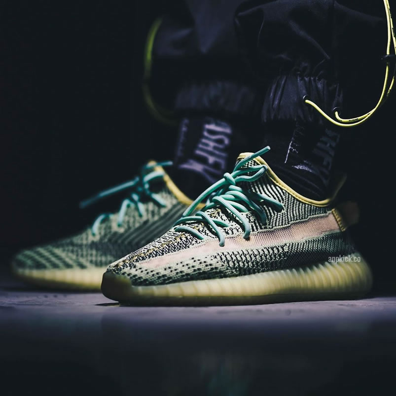 Adidas Yeezy Boost 350 V2 Yeezreel Non Reflective On Feet Release Date Fw5191 (3) - www.newkick.org