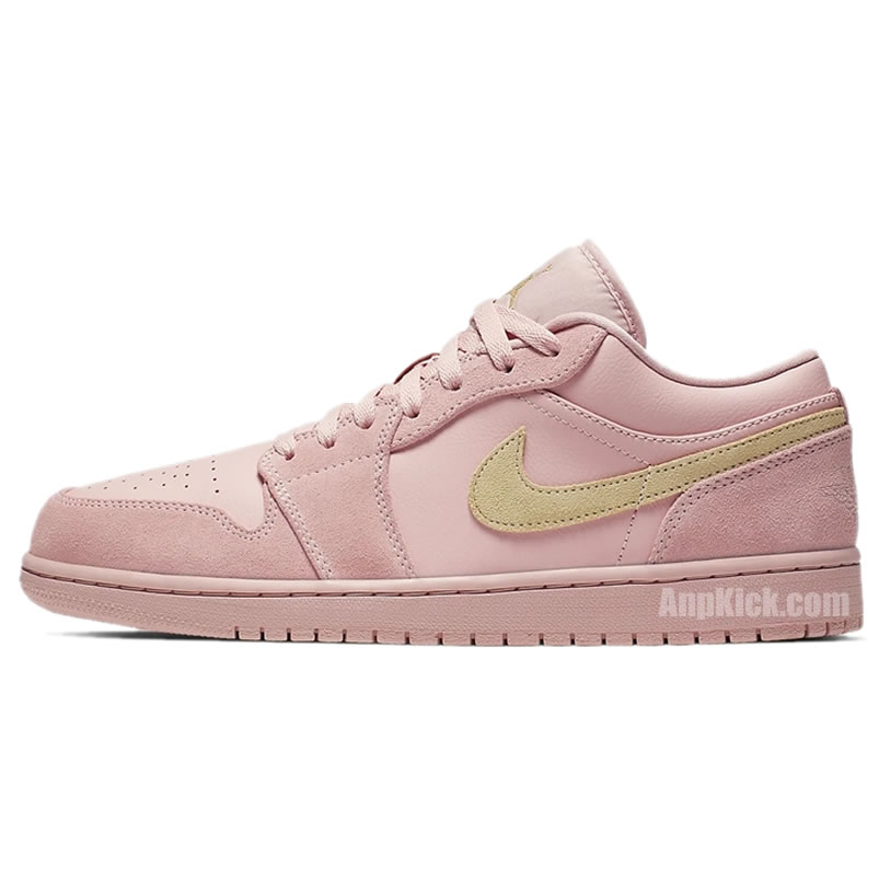 Air Jordan 1 Lows Coral And Club Gold Suede Cj9216 676 (1) - www.newkick.vip Air Jordan 1 Lows Coral And Club Gold Suede Cj9216 676 (1) - www.newkick.vip