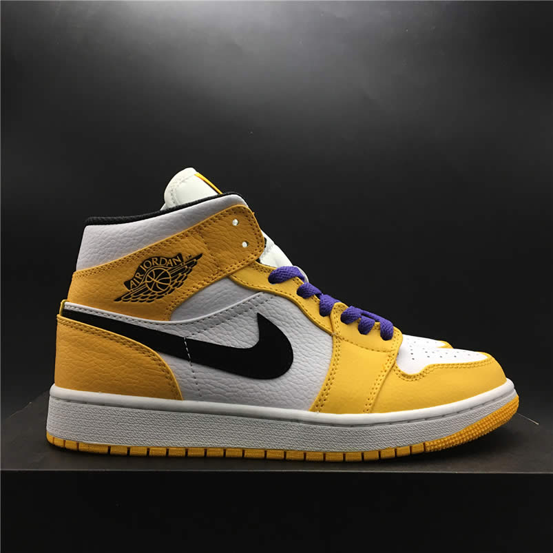 Air Jordan 1 Mid 2019 Lakers Yellow Purple For Sale Release Date 852542 700 (13) - www.newkick.vip Air Jordan 1 Mid 2019 Lakers Yellow Purple For Sale Release Date 852542 700 (13) - www.newkick.vip