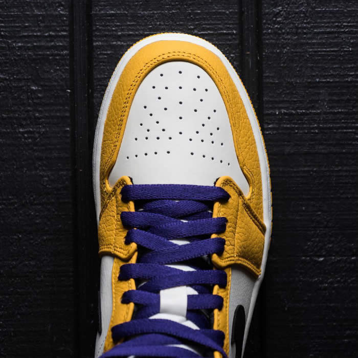 Air Jordan 1 Mid 2019 Lakers Yellow Purple For Sale Release Date 852542 700 (16) - www.newkick.vip Air Jordan 1 Mid 2019 Lakers Yellow Purple For Sale Release Date 852542 700 (16) - www.newkick.vip