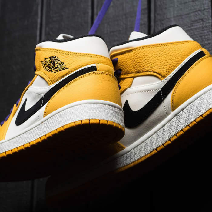 Air Jordan 1 Mid 2019 Lakers Yellow Purple For Sale Release Date 852542 700 (18) - www.newkick.vip Air Jordan 1 Mid 2019 Lakers Yellow Purple For Sale Release Date 852542 700 (18) - www.newkick.vip