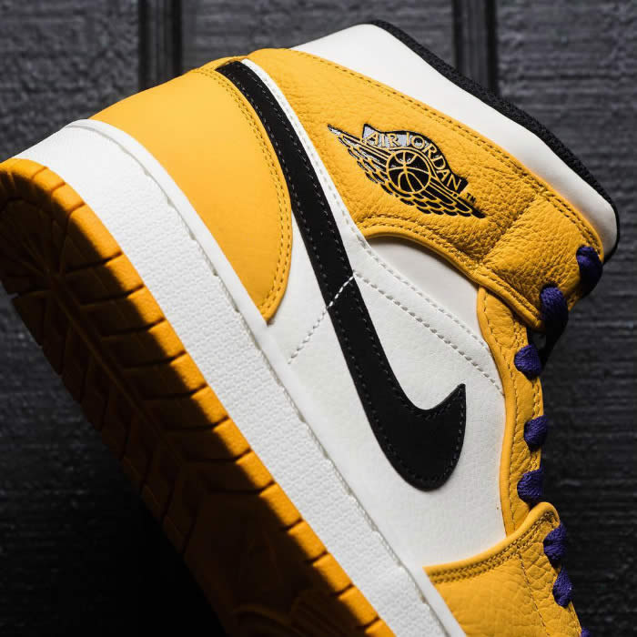 Air Jordan 1 Mid 2019 Lakers Yellow Purple For Sale Release Date 852542 700 (19) - www.newkick.vip Air Jordan 1 Mid 2019 Lakers Yellow Purple For Sale Release Date 852542 700 (19) - www.newkick.vip