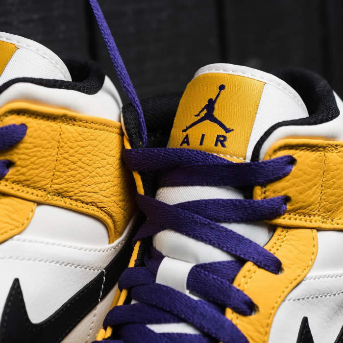 Air Jordan 1 Mid 2019 Lakers Yellow Purple For Sale Release Date 852542 700 (21) - www.newkick.vip Air Jordan 1 Mid 2019 Lakers Yellow Purple For Sale Release Date 852542 700 (21) - www.newkick.vip