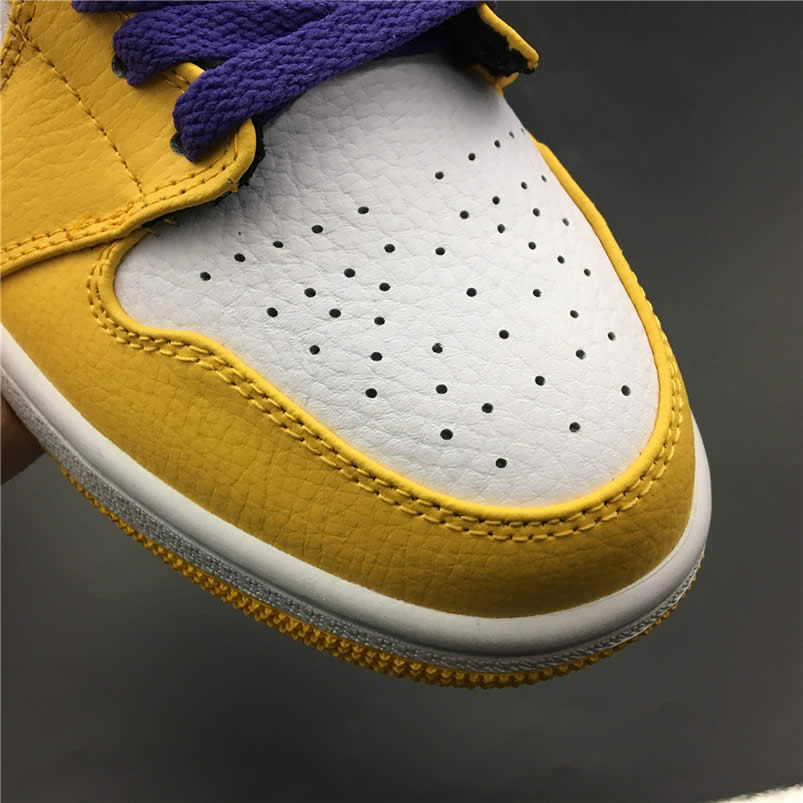 Air Jordan 1 Mid 2019 Lakers Yellow Purple For Sale Release Date 852542 700 (5) - www.newkick.vip Air Jordan 1 Mid 2019 Lakers Yellow Purple For Sale Release Date 852542 700 (5) - www.newkick.vip