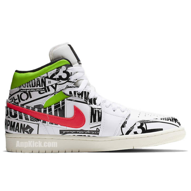 Air Jordan 1 Mid All Over Logos 554724 119 (2) - www.newkick.org Air Jordan 1 Mid All Over Logos 554724 119 (2) - www.newkick.org