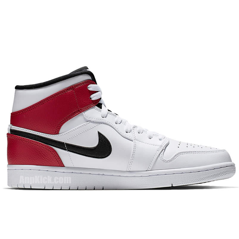 Air Jordan 1 Mid Gives The Bulls White Red 554724 116 (2) - www.newkick.vip Air Jordan 1 Mid Gives The Bulls White Red 554724 116 (2) - www.newkick.vip