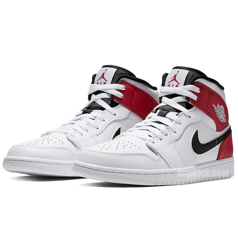 Air Jordan 1 Mid Gives The Bulls White Red 554724 116 (3) - www.newkick.vip Air Jordan 1 Mid Gives The Bulls White Red 554724 116 (3) - www.newkick.vip