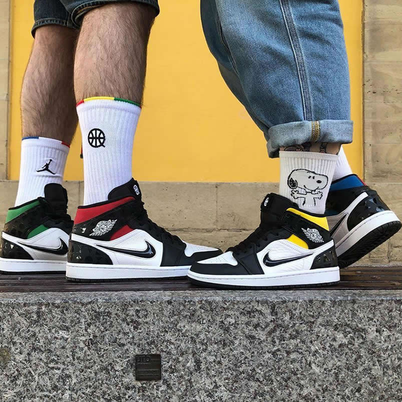 Air Jordan 1 Mid Quai 54 2019 Aj1 On Feet Womens Where To Buy Cj9219 001 (3) - www.newkick.org Air Jordan 1 Mid Quai 54 2019 Aj1 On Feet Womens Where To Buy Cj9219 001 (3) - www.newkick.org