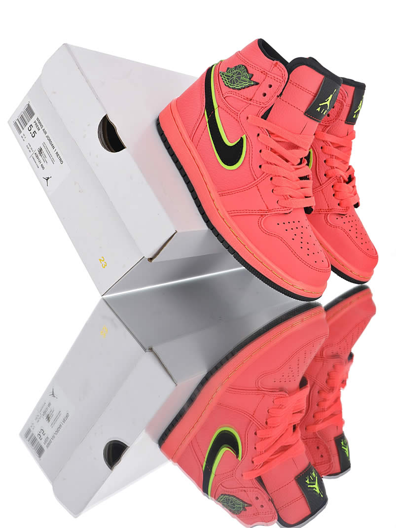 Air Jordan 1 Retro Premium Hot Punch Pink Pics Womens Aq9131 600 (14) - www.newkick.vip Air Jordan 1 Retro Premium Hot Punch Pink Pics Womens Aq9131 600 (14) - www.newkick.vip