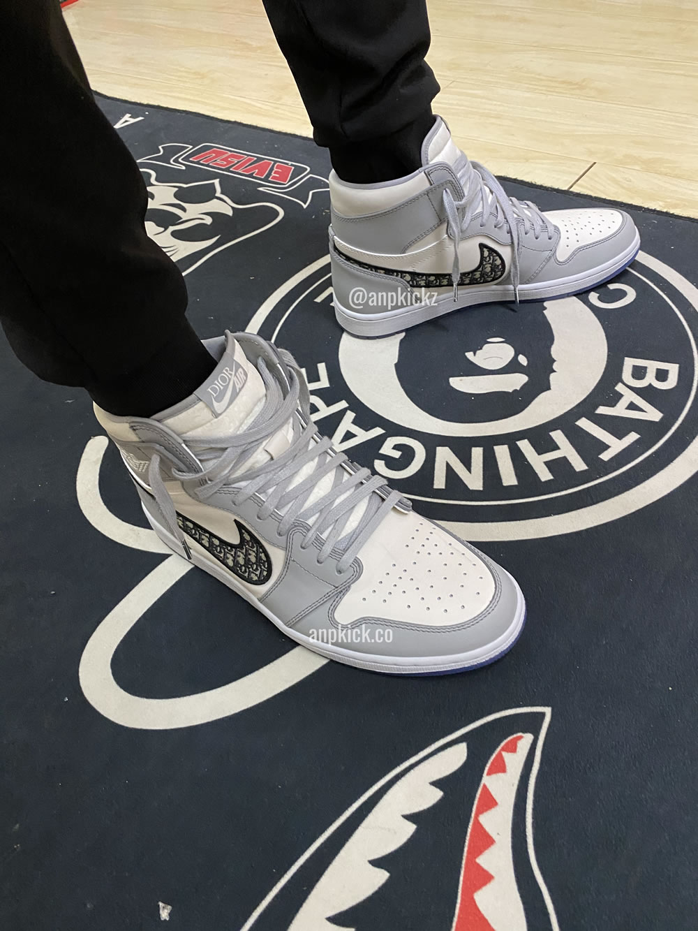 Dior Air Jordan 1 High Og Cn8607 002 On Feet Anpkickz (1) - www.newkick.org