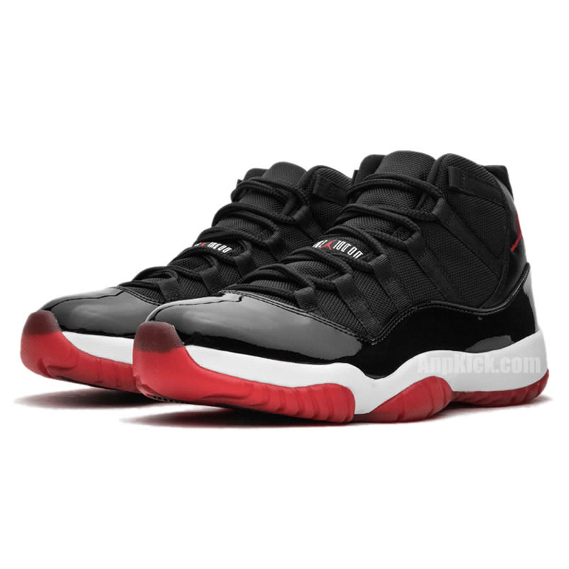 Air Jordan 11 Bred 2019 Black Red Release Date 378037 061 (1) - www.newkick.org
