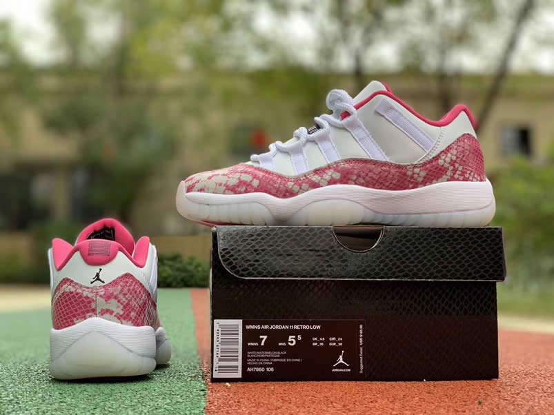 Air Jordan 11 Low Womens Wmns Snakeskin 2019 Pink Shoes Ah7860 106 (4) - www.newkick.vip Air Jordan 11 Low Womens Wmns Snakeskin 2019 Pink Shoes Ah7860 106 (4) - www.newkick.vip