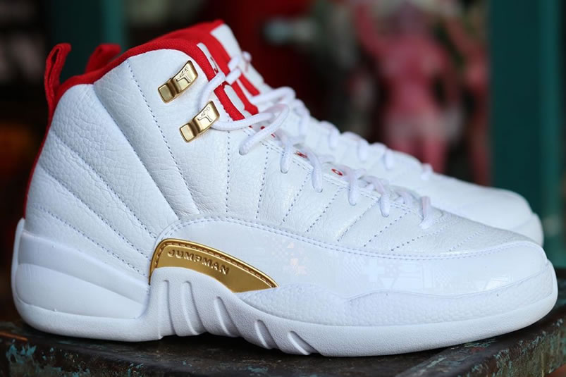 Air Jordan 12 Fiba 2019 White University Red Gold 130690 107 (6) - www.newkick.org Air Jordan 12 Fiba 2019 White University Red Gold 130690 107 (6) - www.newkick.org