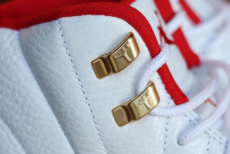 Air Jordan 12 Fiba 2019 White University Red Gold 130690 107 (9) - www.newkick.org Air Jordan 12 Fiba 2019 White University Red Gold 130690 107 (9) - www.newkick.org