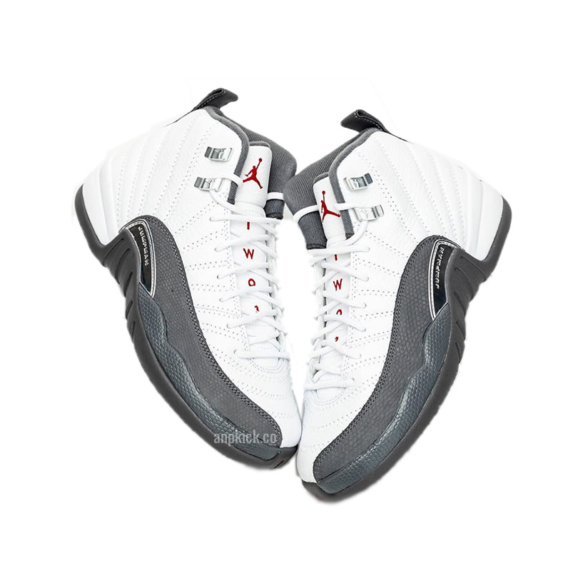 Air Jordan 12 White Dark Grey Gym Red Gs Release Date 130690 160 (4) - www.newkick.org