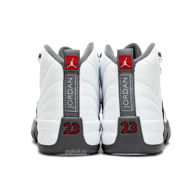 Air Jordan 12 White Dark Grey Gym Red Gs Release Date 130690 160 (5) - www.newkick.org