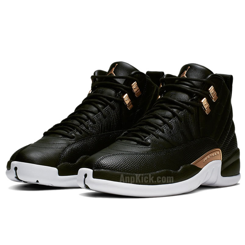 Air Jordan 12 Wmns Snakeskin Midnight Black White Gold Ao6068 007 (3) - www.newkick.org Air Jordan 12 Wmns Snakeskin Midnight Black White Gold Ao6068 007 (3) - www.newkick.org