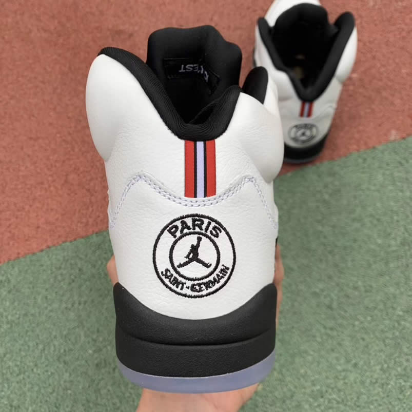 Air Jordan 5 Paris Saint Germain Friends Family Psg White Av9175 101 Detail Pics (8) - www.newkick.org