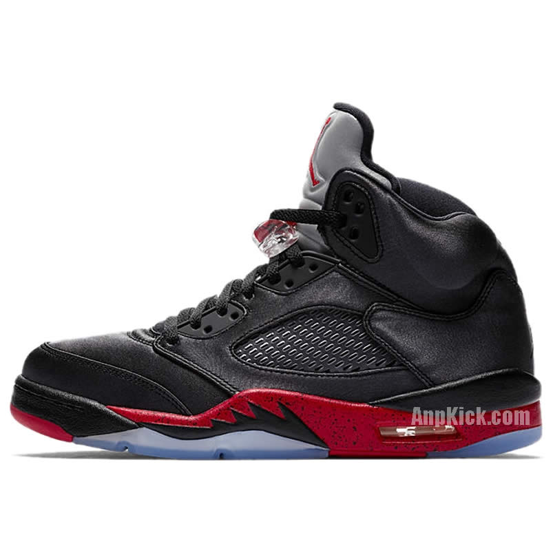 Air Jordan 5 Satin Bred Black University Red On Feet Outfit 136027 006 (1) - www.newkick.org Air Jordan 5 Satin Bred Black University Red On Feet Outfit 136027 006 (1) - www.newkick.org