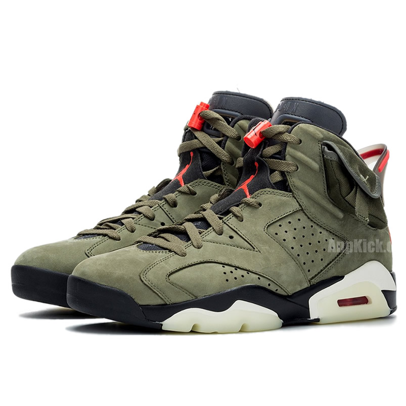 Travis Scott Air Jordan 6 Olive Cactus Jack For Sale Cn1084 200 (1) - www.newkick.org Travis Scott Air Jordan 6 Olive Cactus Jack For Sale Cn1084 200 (1) - www.newkick.org