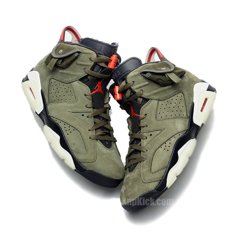 Travis Scott Air Jordan 6 Olive Cactus Jack For Sale Cn1084 200 (4) - www.newkick.org Travis Scott Air Jordan 6 Olive Cactus Jack For Sale Cn1084 200 (4) - www.newkick.org