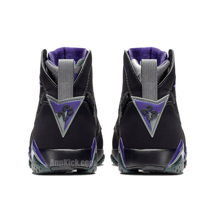 Air Jordan Retro 7 Ray Allen Pe Black And Purple 304775 053 (5) - www.newkick.org
