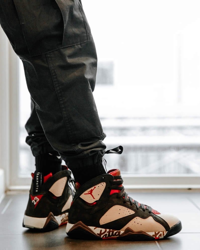 Patta Air Jordan 7 Og Sp Mahogany On Feet Price Release Date At3375 200 (1) - www.newkick.org