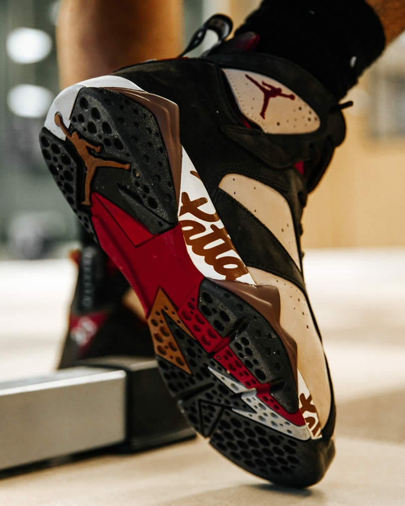 Patta Air Jordan 7 Og Sp Mahogany On Feet Price Release Date At3375 200 (6) - www.newkick.org