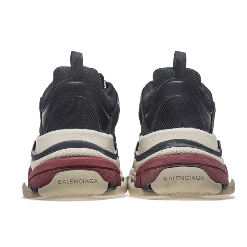 Balenciaga Triple S Sneakers Black Red Shoes 483513w06e1 1000 (5) - www.newkick.vip