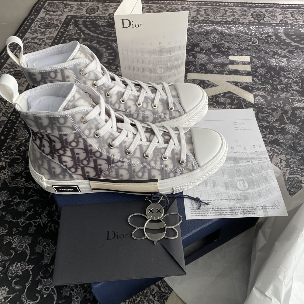 B23 Dior Oblique Shoes White Black (14) - www.newkick.org B23 Dior Oblique Shoes White Black (14) - www.newkick.org