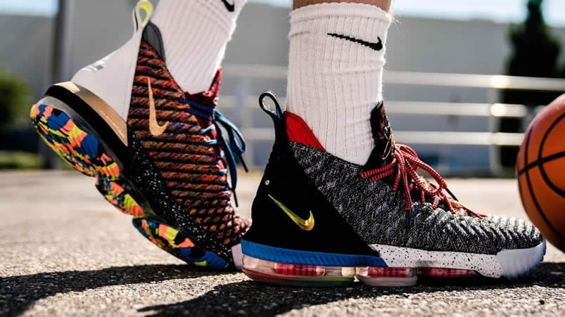 Nike Lebron 16 Lmtd Multicolor On Feet What The 1 Thru 5 For Sale Bq6582 900 (1) - www.newkick.org Nike Lebron 16 Lmtd Multicolor On Feet What The 1 Thru 5 For Sale Bq6582 900 (1) - www.newkick.org