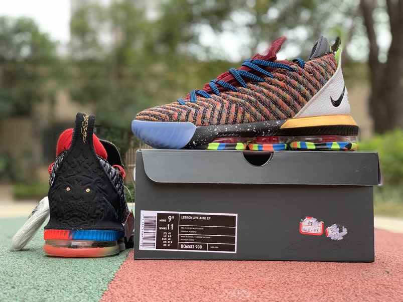 Nike Lebron 16 Lmtd Multicolor On Feet What The 1 Thru 5 For Sale Bq6582 900 Image (13) - www.newkick.org Nike Lebron 16 Lmtd Multicolor On Feet What The 1 Thru 5 For Sale Bq6582 900 Image (13) - www.newkick.org