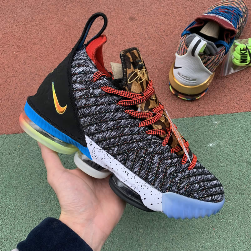 Nike Lebron 16 Lmtd Multicolor On Feet What The 1 Thru 5 For Sale Bq6582 900 Image (2) - www.newkick.org Nike Lebron 16 Lmtd Multicolor On Feet What The 1 Thru 5 For Sale Bq6582 900 Image (2) - www.newkick.org