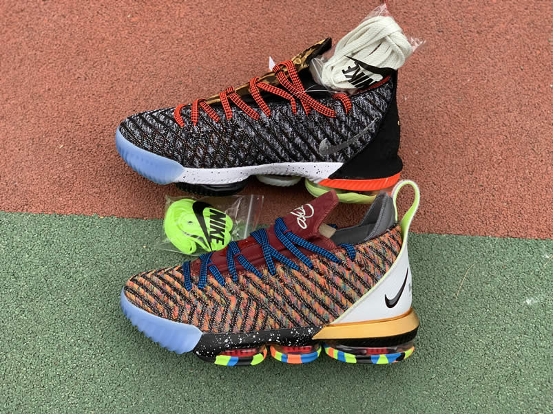 Nike Lebron 16 Lmtd Multicolor On Feet What The 1 Thru 5 For Sale Bq6582 900 Image (9) - www.newkick.org Nike Lebron 16 Lmtd Multicolor On Feet What The 1 Thru 5 For Sale Bq6582 900 Image (9) - www.newkick.org