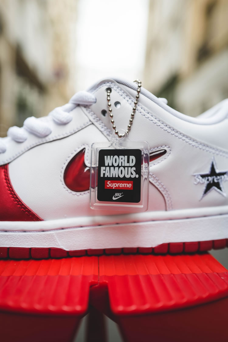Supreme Nike Sb Dunk Low Red White 2019 Shoes Ck3480 600 (14) - www.newkick.org