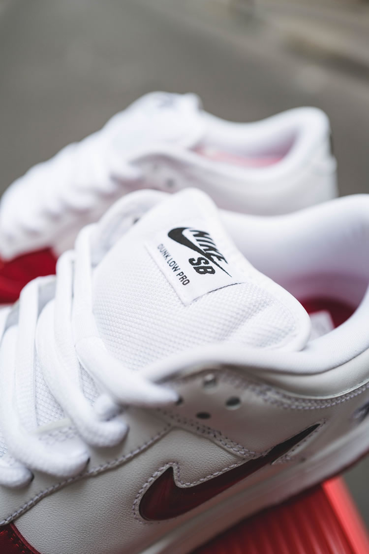 Supreme Nike Sb Dunk Low Red White 2019 Shoes Ck3480 600 (16) - www.newkick.org