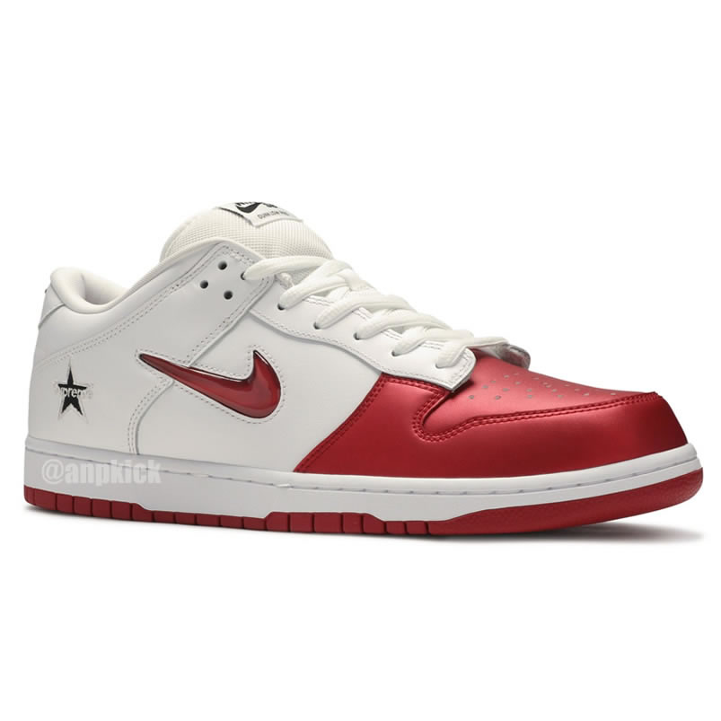 Supreme Nike Sb Dunk Low Red White 2019 Shoes Ck3480 600 (3) - www.newkick.org