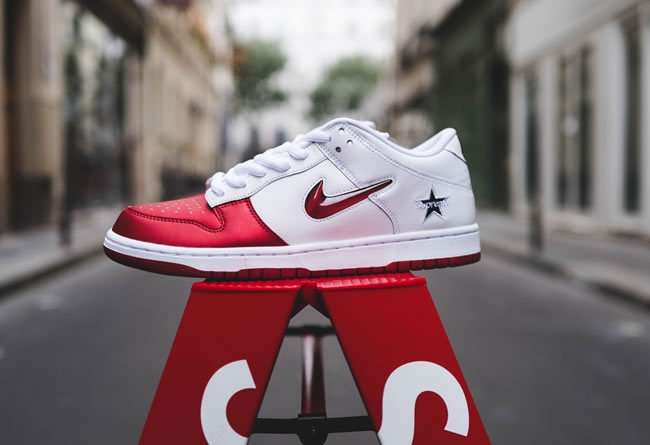 Supreme Nike Sb Dunk Low Red White 2019 Shoes Ck3480 600 (6) - www.newkick.org
