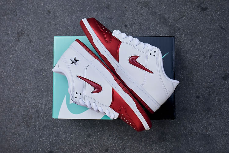 Supreme Nike Sb Dunk Low Red White 2019 Shoes Ck3480 600 (7) - www.newkick.org
