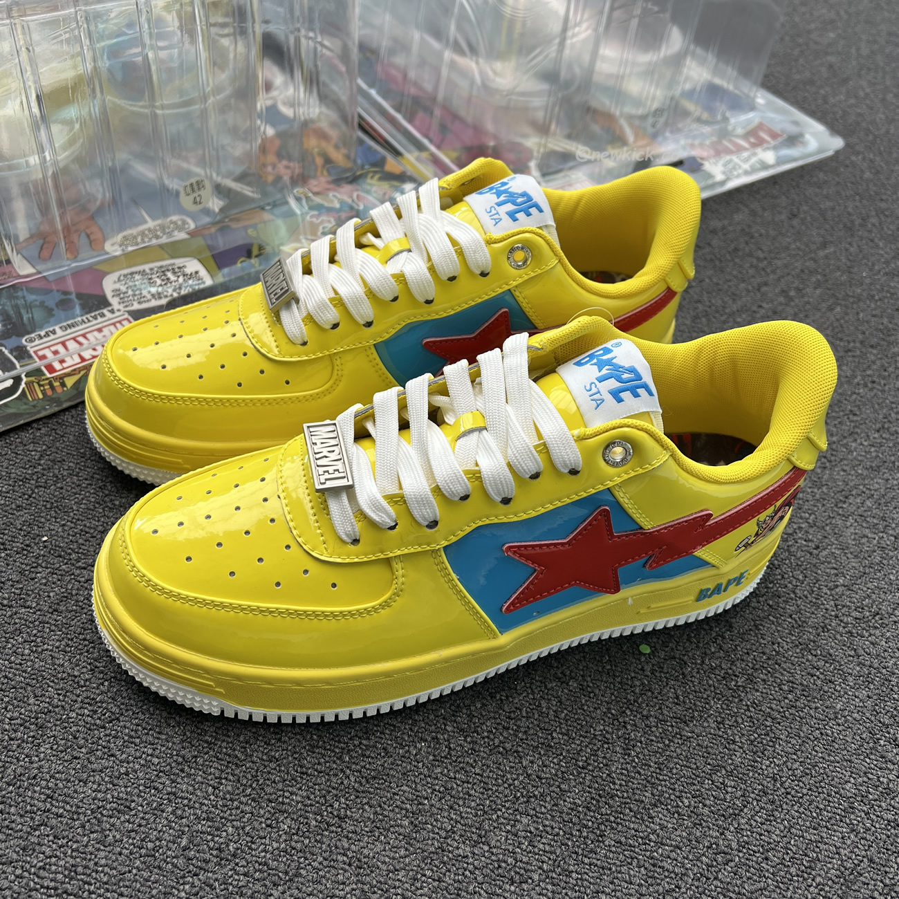 A Bathing Ape Bape Sta Marvel Comics Rocket Raccoon Thor Hulk Captain America Black Widow Iron Man 2022 (11) - www.newkick.vip A Bathing Ape Bape Sta Marvel Comics Rocket Raccoon Thor Hulk Captain America Black Widow Iron Man 2022 (11) - www.newkick.vip