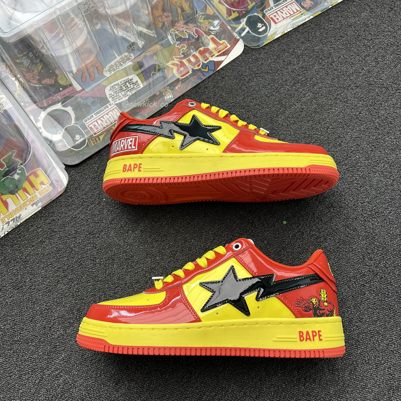 A Bathing Ape Bape Sta Marvel Comics Rocket Raccoon Thor Hulk Captain America Black Widow Iron Man 2022 (23) - www.newkick.vip A Bathing Ape Bape Sta Marvel Comics Rocket Raccoon Thor Hulk Captain America Black Widow Iron Man 2022 (23) - www.newkick.vip