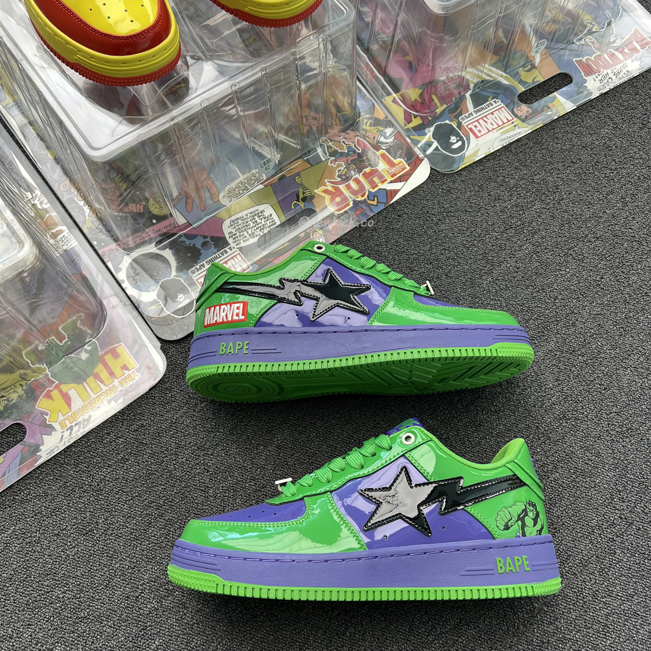 A Bathing Ape Bape Sta Marvel Comics Rocket Raccoon Thor Hulk Captain America Black Widow Iron Man 2022 (24) - www.newkick.vip A Bathing Ape Bape Sta Marvel Comics Rocket Raccoon Thor Hulk Captain America Black Widow Iron Man 2022 (24) - www.newkick.vip