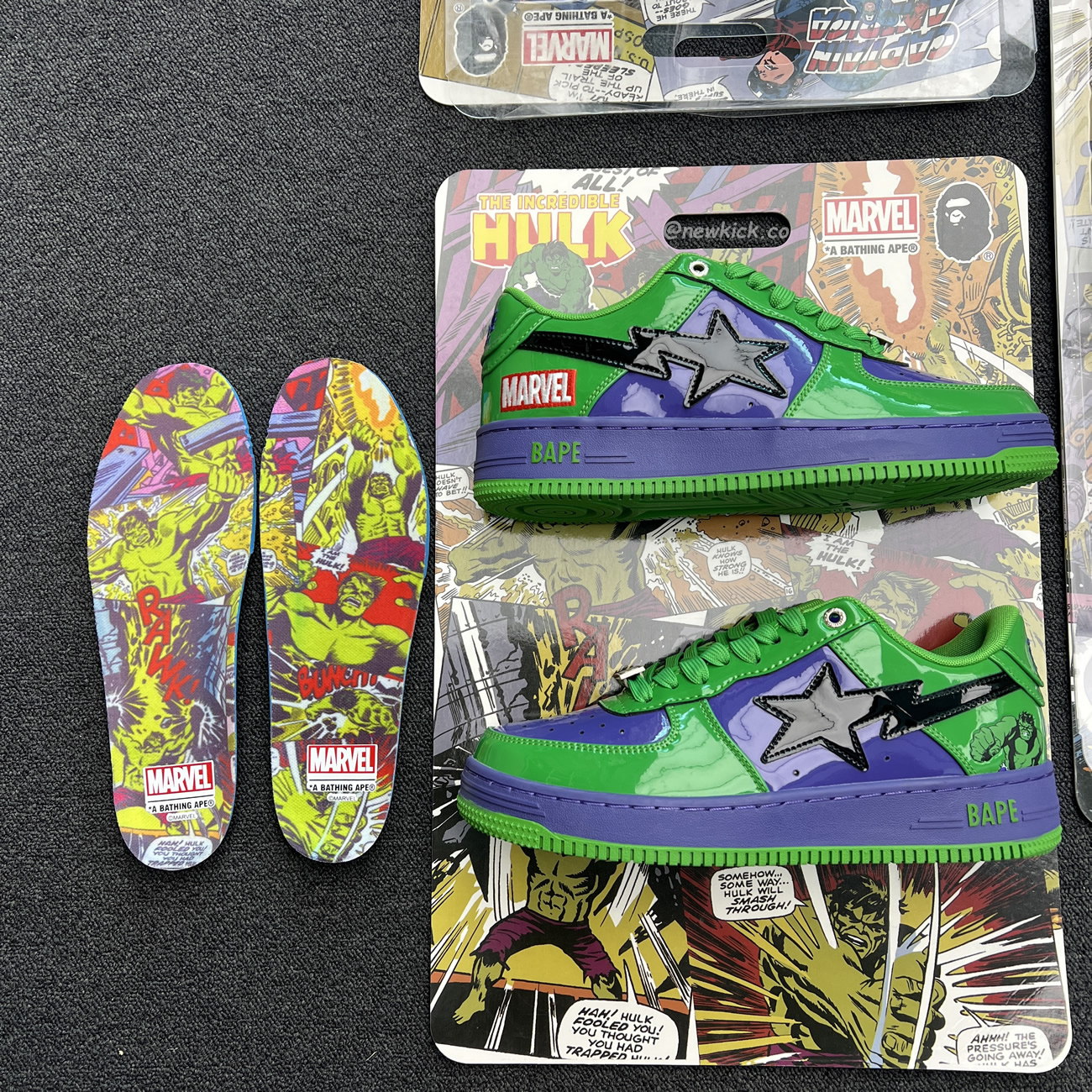 A Bathing Ape Bape Sta Marvel Comics Rocket Raccoon Thor Hulk Captain America Black Widow Iron Man 2022 (25) - www.newkick.vip A Bathing Ape Bape Sta Marvel Comics Rocket Raccoon Thor Hulk Captain America Black Widow Iron Man 2022 (25) - www.newkick.vip