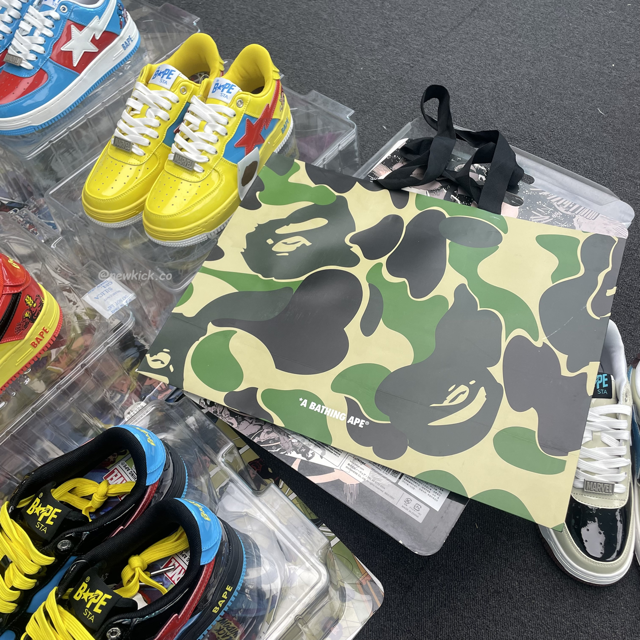 A Bathing Ape Bape Sta Marvel Comics Rocket Raccoon Thor Hulk Captain America Black Widow Iron Man 2022 (28) - www.newkick.vip A Bathing Ape Bape Sta Marvel Comics Rocket Raccoon Thor Hulk Captain America Black Widow Iron Man 2022 (28) - www.newkick.vip