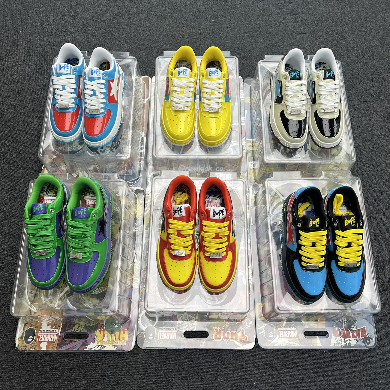A Bathing Ape Bape Sta Marvel Comics Rocket Raccoon Thor Hulk Captain America Black Widow Iron Man 2022 (29) - www.newkick.vip A Bathing Ape Bape Sta Marvel Comics Rocket Raccoon Thor Hulk Captain America Black Widow Iron Man 2022 (29) - www.newkick.vip