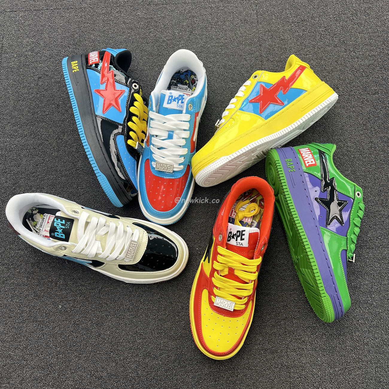 A Bathing Ape Bape Sta Marvel Comics Rocket Raccoon Thor Hulk Captain America Black Widow Iron Man 2022 (36) - www.newkick.vip A Bathing Ape Bape Sta Marvel Comics Rocket Raccoon Thor Hulk Captain America Black Widow Iron Man 2022 (36) - www.newkick.vip