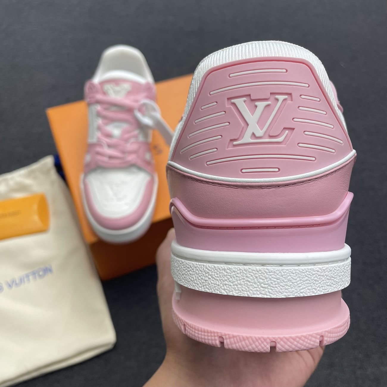 Lv Trainer Vuitton Sneaker Pink 1aa6w3 (6) - www.newkick.org Lv Trainer Vuitton Sneaker Pink 1aa6w3 (6) - www.newkick.org