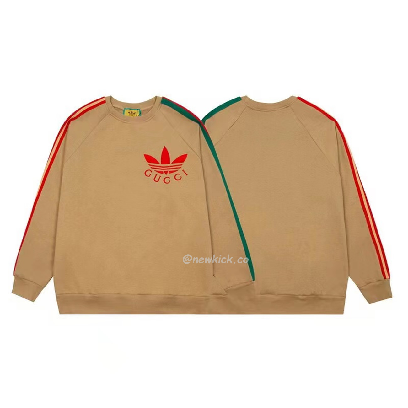 Adidas X Gucci Knitted Cotton Sweater 691638 Xjeml 2184 (1) - www.newkick.org