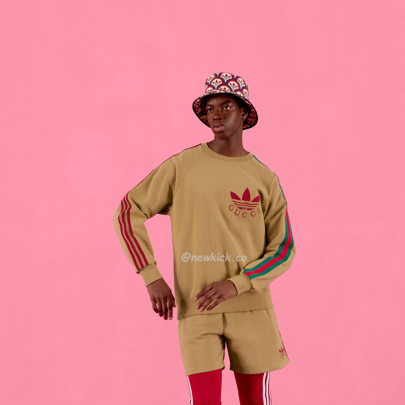 Adidas X Gucci Knitted Cotton Sweater 691638 Xjeml 2184 (9) - www.newkick.org